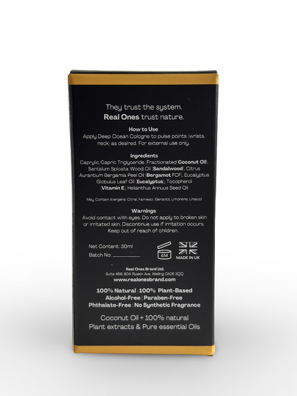 Deep Ocean – 100% Natural Aftershave