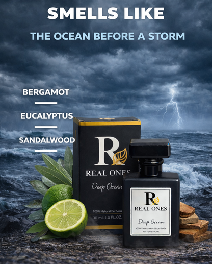 Deep Ocean – 100% Natural Aftershave