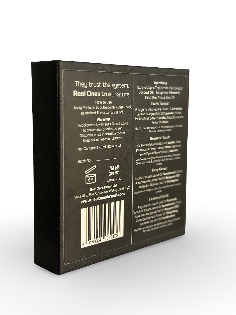 Perfume Tester Set – 4x3ml Vials